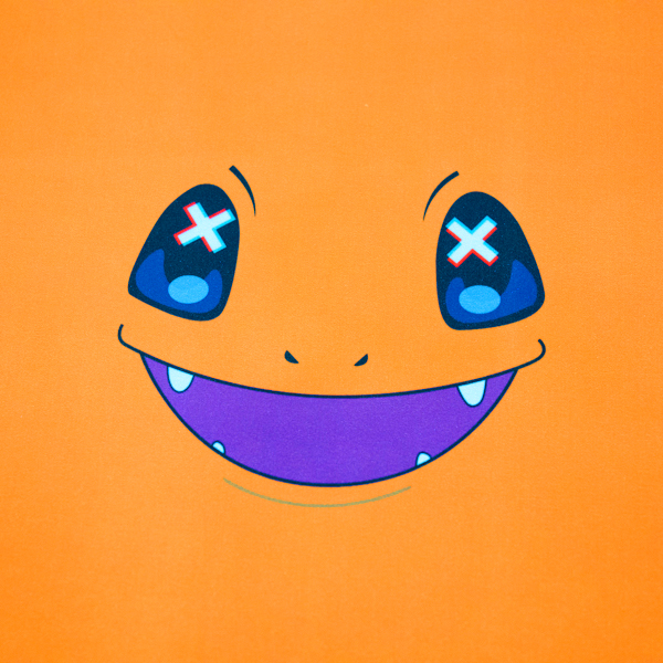 The Fire Starter | Minimalist Fire-Type Desk Mat | 36"x18" | Vivid Orange Aesthetic - Image 4